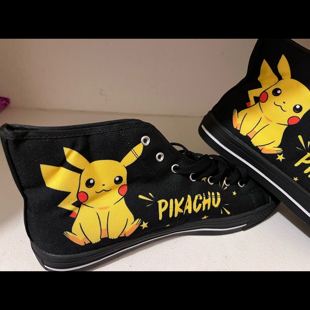 Pikachu converse shoes